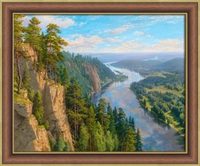 Алмазная мозаика *Вольный ветер*, 50*40 см - АЖ-1820