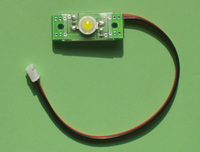 Проблесковый маяк белый 5W *тройной проблеск* 12V - GV032403