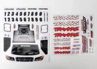 Набор наклеек на кузов, 1|16 Slash 4WD team truck - TRA7013X