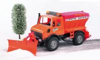 Снегоуборочная машина Bruder Mercedes-Benz - 02-572