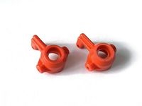 Капролоновые поворотные кулаки для Remo Hobby масштаб 1:16, красные, тюнинг (2 шт) - CP-2507-R