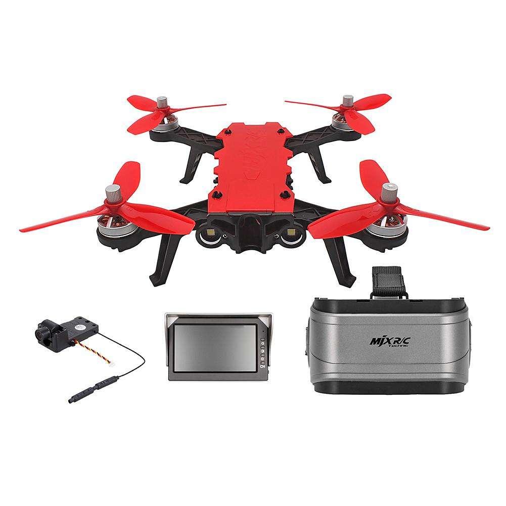 Радиоуправляемый квадрокоптер MJX Bugs 8 PRO + FPV очки + FPV камера RTF 2.4G - B8PRO-G3S