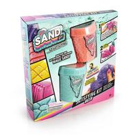 Набор для экспериментов Canal Toys SO SAND DIY, 2 шт на блистере (светло-розовый|бирюзовый) - SDD008|w(2)