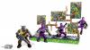 Конструктор Mega Bloks Черепашки-Ниндзя Бойцы клана Фут с Рокстеди, 107 элементов - DMW28|DMW27