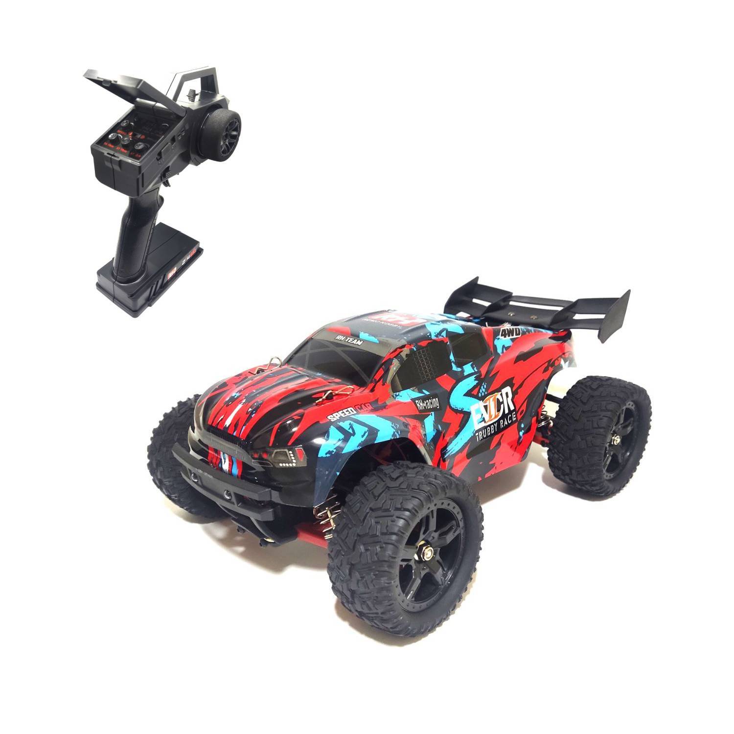 Радиоуправляемый трагги Remo Hobby S-EVOR 4WD RTR масштаб 1:16 2.4G - RH1665UPG-RED