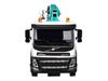 Машина Автопанорама Volvo бетононасос, белый, масштаб 1:50, свет, звук - JB1251193