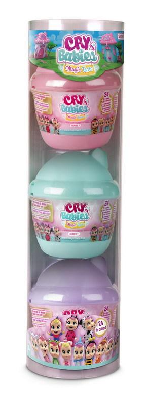 Плачущий младенец в комплекте с домиком и аксессуарами CRYBABIES MAGIC TEARS (3 шт. в пластиковой тубе) - 97605