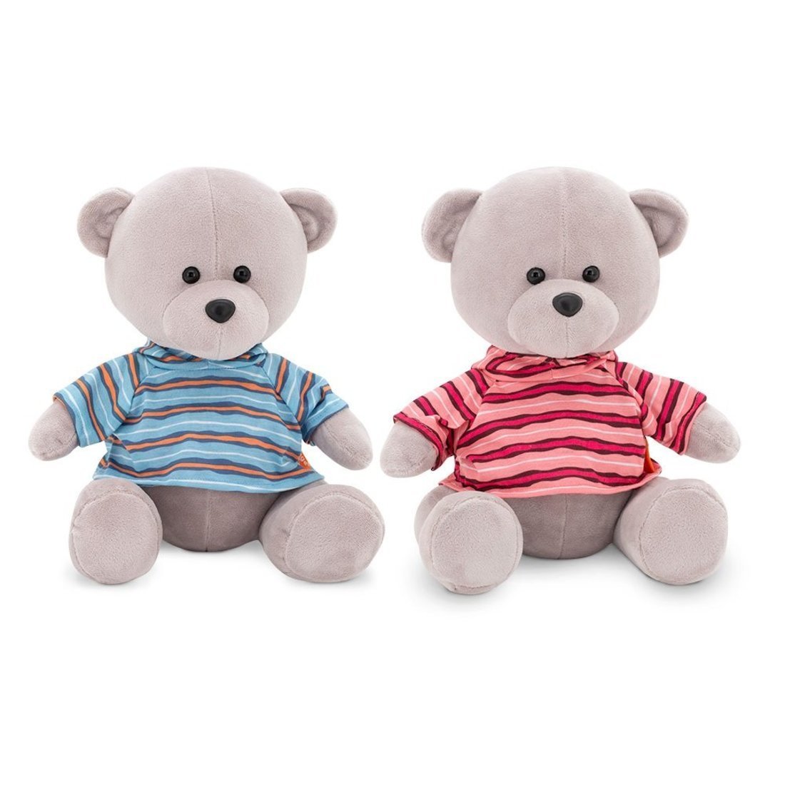 Мягкая игрушка Orange Toys Медведь Топтыжкин серый в футболке 25 см - MA2003-173|25AB