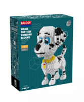 Конструктор 3D Собака Далматинец-BA16015