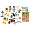 Конструктор Playmobil Игровая карта: Мототрасса - 9329pm