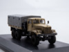 Сборная модель AVD КРАЗ-255Б бортовой с тентом, масштаб 1:72 - 1581AVD