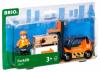 Погрузчик с грузом и человечком BRIO - 33573