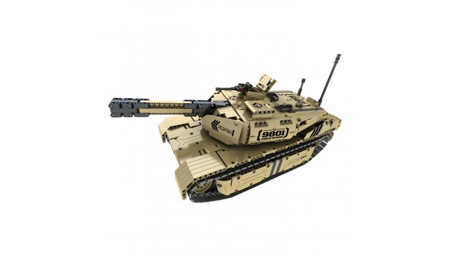Конструктор QIHUI электромеханический *Airsoft Tank*, 1276 эл. (стреляет пульками) - 9801