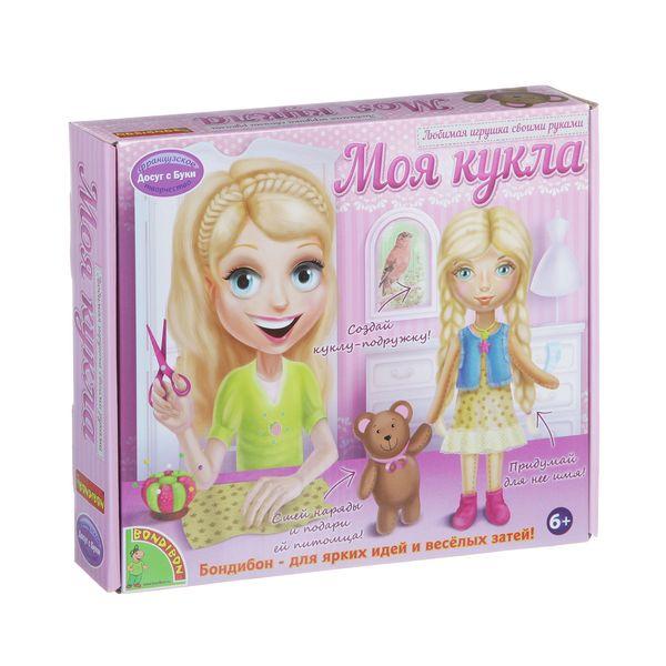 Набор для творчества Bondibon *Моя кукла! Любимая игрушка своими руками* ( блондинка), 0021 - ВВ1410