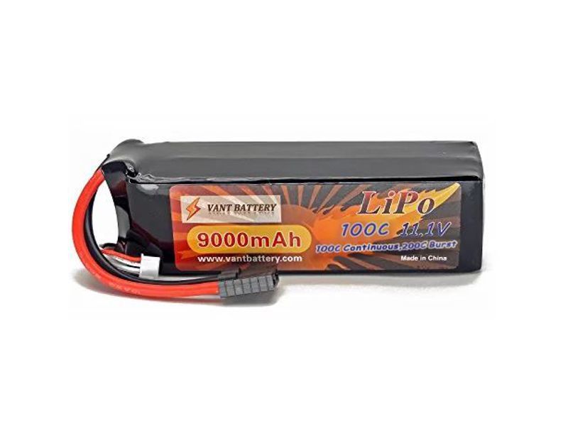 Аккумулятор Li-Po 11.1V 9000mAh 100C soft case battery and TR plug - VTB-9000-100C-3S1P