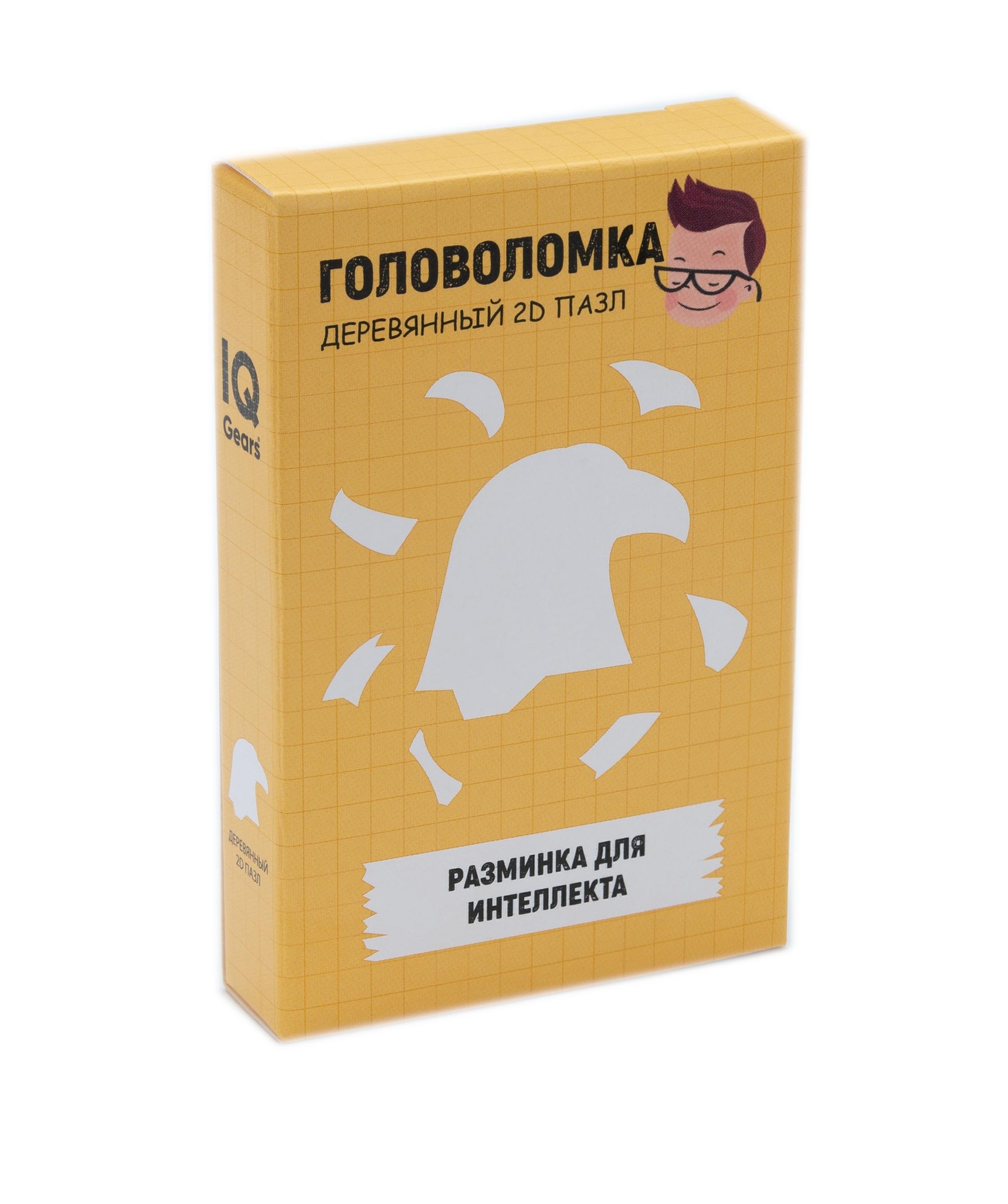Головоломка из дерева IQ Gears “Орел” - IQ4853