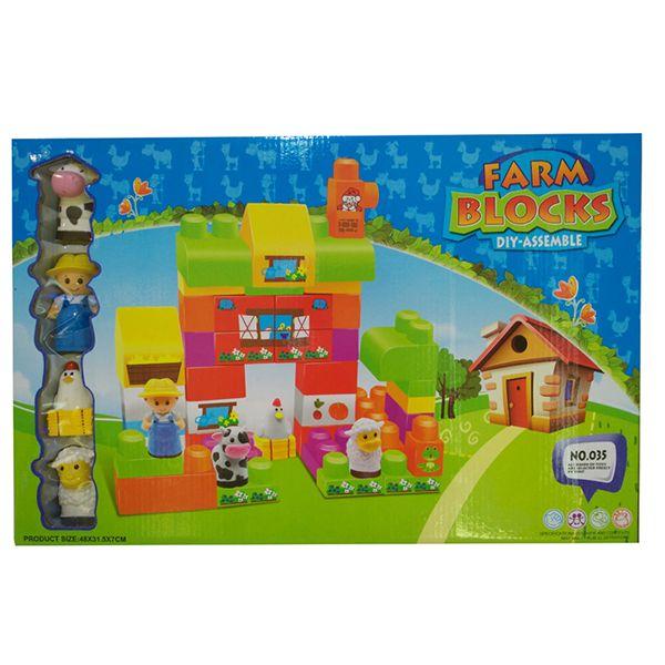Конструктор Farm Blocks, 48 детали 035