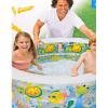 Бассейн *Аквариум* с надувным дном, INTEX 152х56см - с58480