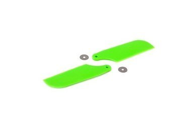 Blade Лопасти хвостовые, пластик, зеленые: 450 3D, 450 X - BLH1671GR