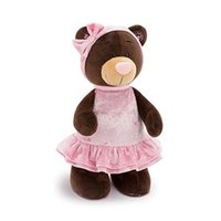 Мягкая игрушка Orange Toys Медведь Choco&amp;amp;Milk Бархатное сердце 25 см - M9031|25