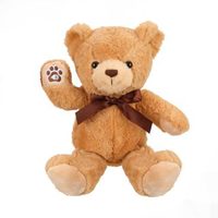 Мягкая игрушка Fluffy Family Мишка Тедди 23 см, звук - 681665