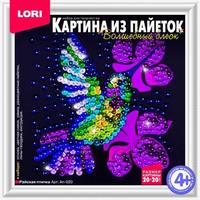 Картина из пайеток Райская птичка - Ап-020