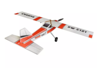 Радиоуправляемый самолет для сборки DW-Hobby E10 Cessna KIT - E1004