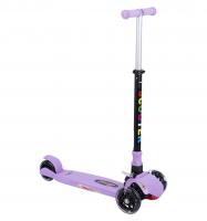 Самокат Leader Kids QQBear, цвет: фиолетовый - GL000373865