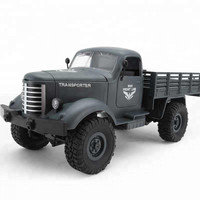 Радиоуправляемый военный грузовик Transporter 6WD RTR масштаб 1:16 2.4G - D827