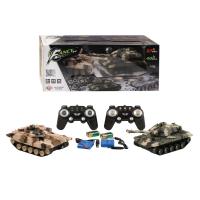 Радиоуправляемый танковый бой HB Toys, масштаб 1:32, цвет хаки (свет,звук) - 1100170
