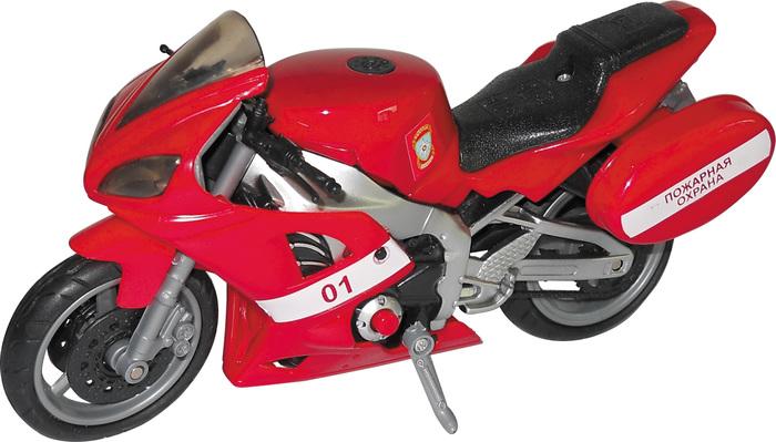 Мотоцикл Autogrand *EMERGENCY BIKE* пожарный, звук 1:12, серия MOTO DRIVE - 33886