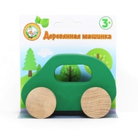 Машинка деревянная Десятое королевство (зеленая) - 02964ДК