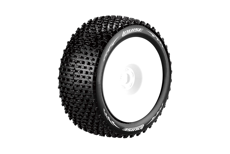 Колеса в сборе Louise Rc для автомоделей 1|8 TRUGGY HEX 17mm (2шт) - L-T3134VW