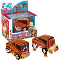 Заводная фигурка Dracco Pets on Wheels Грузовик Собака Терри - D179001-3851