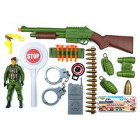 Игровой набор Военный, 18шт. - M0789