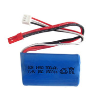Аккумулятор LiPo 7.4V 700mah - FT007-AKB