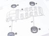 Сборная модель AVD Автобус Таджикистан-1, масштаб 1:43 - 4031AVD