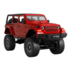 Радиоуправляемый краулер Double Eagle Jeep Wrangler 4WD RTR масштаб 1:14 2.4G - E340-003-RED