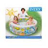 Бассейн *Аквариум* с надувным дном, INTEX 152х56см - с58480