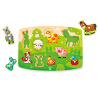 Вкладыши Hape Ферма - E1408_HP
