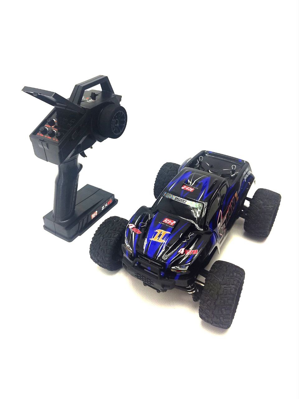 Уценка.Радиоуправляемый монстр Remo Hobby RH1631 V2.0 4WD RTR масштаб 1:16 2.4G - RH1631V2-BLUE_sale3
