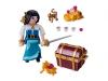 Конструктор Playmobil экстра-набор: Пират с сокровищами - 9087pm