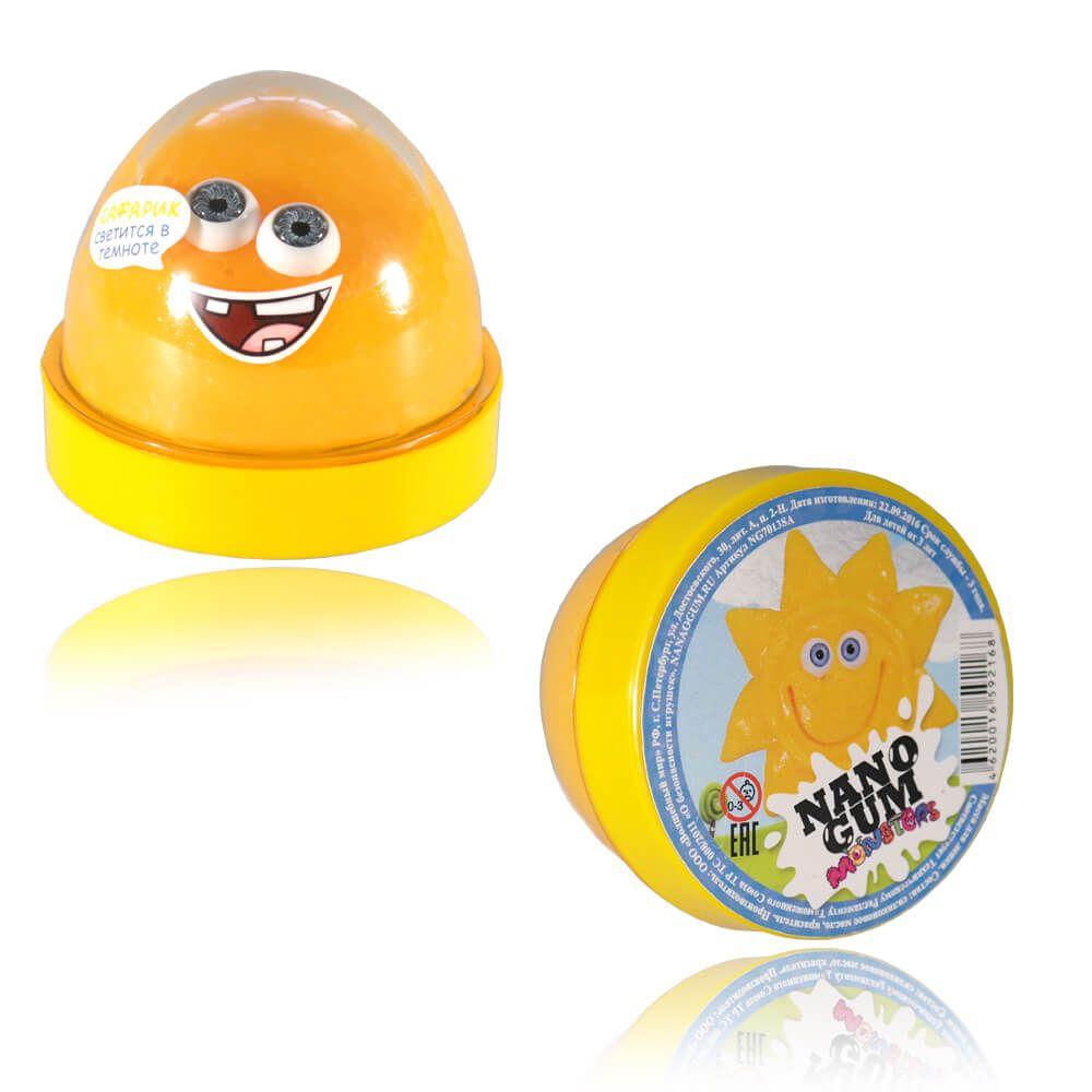 Жвачка для рук NanoGum *Сафарик*. Светится в темноте. - NG5013SA