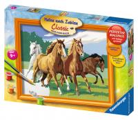 Картина по номерам Ravensburger *Дикие лошади* - 28374