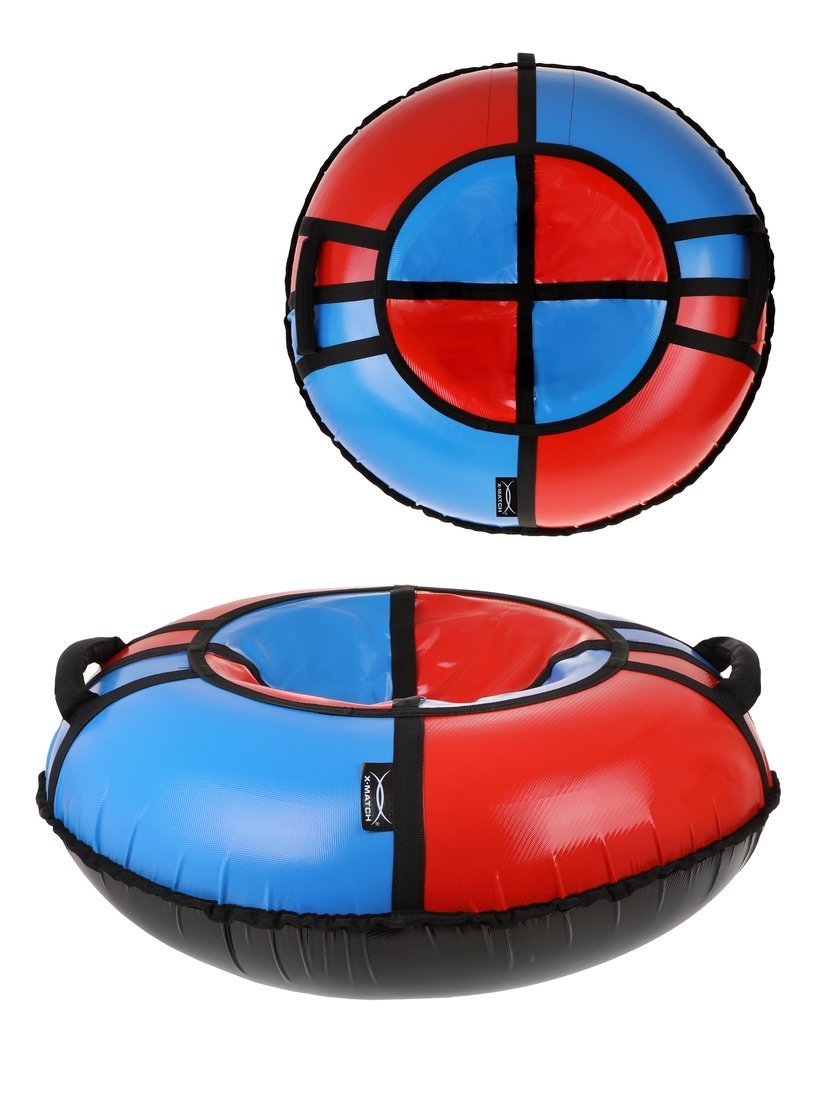 Тюбинг X-Match Sport красный-синий 110см - во7068-3