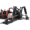 Радиоуправляемый трагги Losi Mini-T 2.0 Stadium Truck Brushed 2WD RTR масштаб 1:18 2.4G (красный) - LOS01015T1