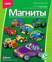 Фигурки на магнитах *Весёлые машинки* - МР-006пц