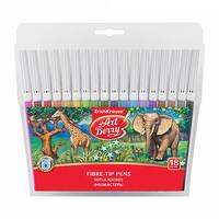 Фломастеры ArtBerry Easy Washable 18 цветов - 47881ЕК