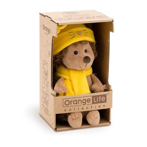 Мягкая игрушка Orange Toys Life Ёжик Колюнчик Шапка Зайчонок 20 см - OS001-87|20