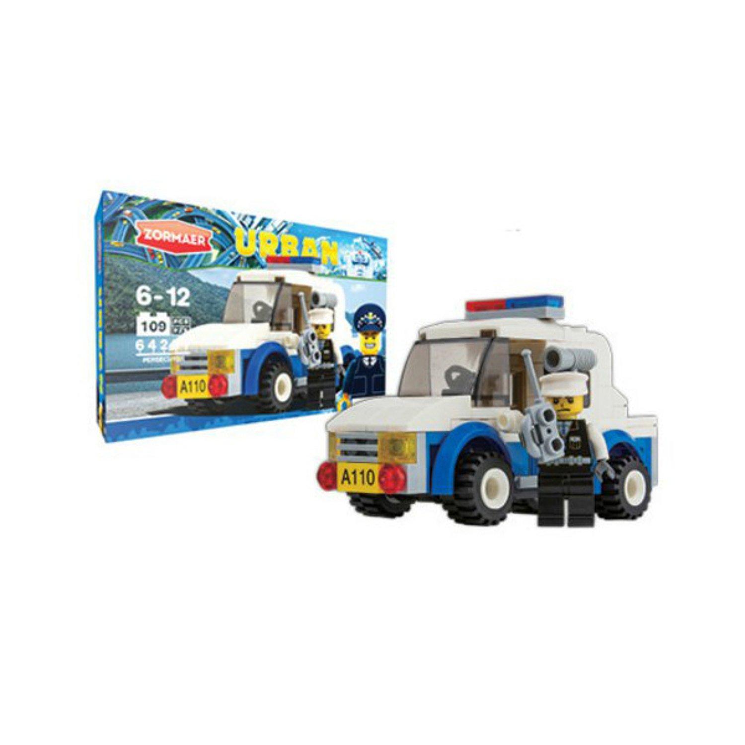 Конструктор Zormaer *Преследователь*, 109 элементов, серия POLICE - 64237